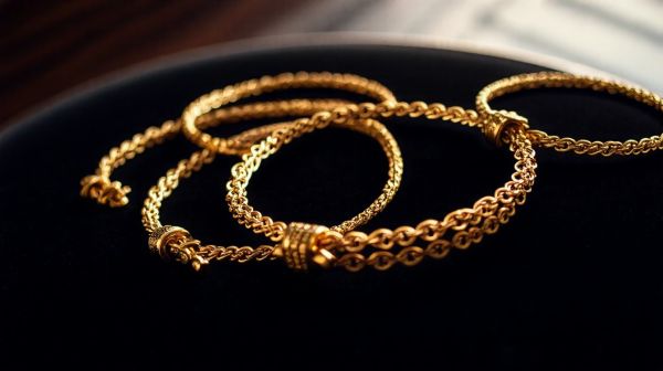 Top bracelets dorés pour un style chic et sophistiqué